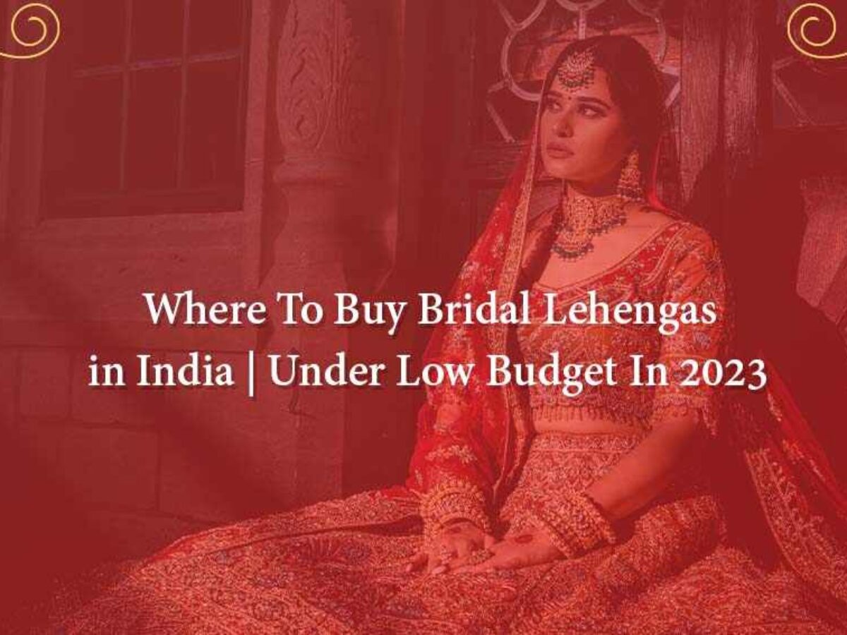 Where do I shop online for marriage lehenga choli for my fiance? - Quora