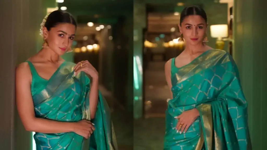 Alia Bhatt Kanji saree