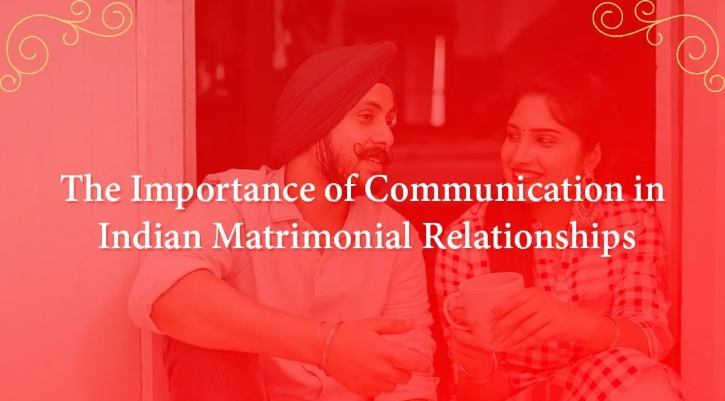 communication in indian marriage