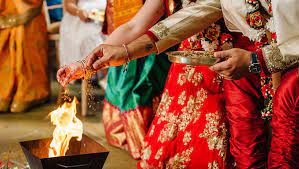 Sacred fire Uttar pradesh wedding