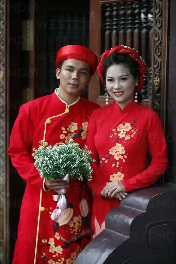 Buddhist wedding clothes best sale