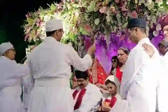Parsi Indian wedding