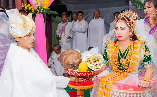manipuri- Indian Wedding
