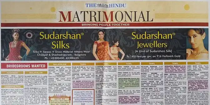 Tips for Success For Matrimonial Ads in Newspaper